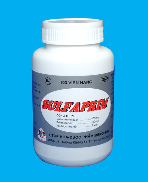 Sulfaprim(chai viên nang)