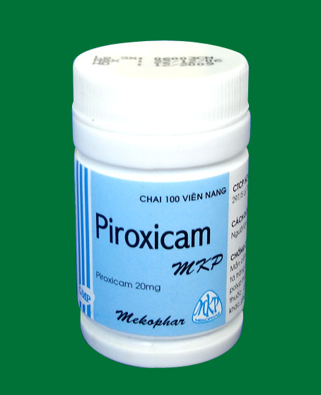 Piroxicam MKP(chai viên nang)