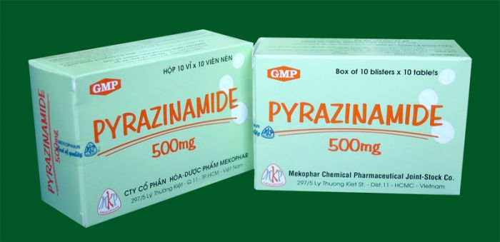 Pyrazinamide 500mg(vỉ viên nén)