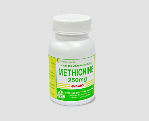 Methionine 250mg(viên nang)