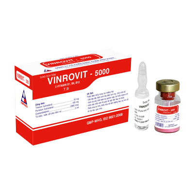Vinrovit H5000 (B1, B6, B12 / 3ml)