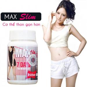 Thuốc Giảm Cân MAX Slim 7 DAYS Thái Lan Chính Hãng