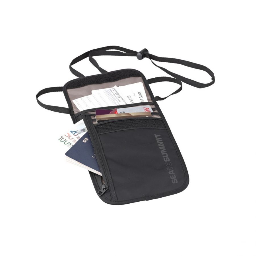 Bao đựng passport đeo cổ Seatosummit Neck Wallet 5 đen