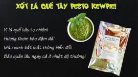 Mới: Xốt Pesto Lá Quế Tây Kewpie | Sắc xanh lâu phai, hương vị khó cưỡng!