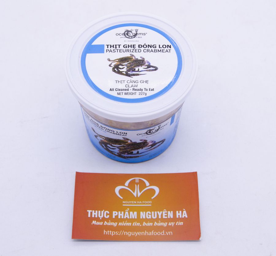 THỊT CÀNG GHẸ CLAW – PASTEURIZED CRABMEAT (227 GRAM /HỘP)