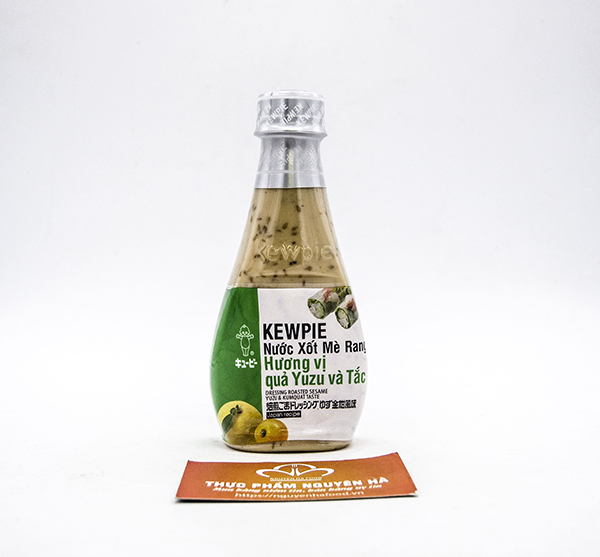 Kewpie nước xốt mè rang hương quả yuzu và tắc (210ml/chai. 12chai/thùng)