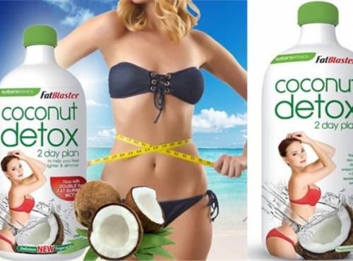 Thanh lọc cơ thể với FatBlaster Coconut Detox 2 day plan