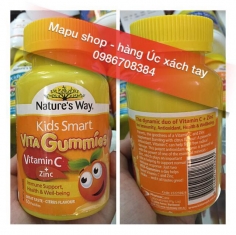 Vita gummies bổ sung vitamin C và Kẽm cho bé