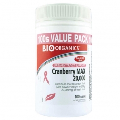 Bio-Organics Cranberry MAX 20000mg 100 viên