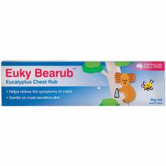 Dầu trị ho, ấm ngực Euky Bearub Eucalyptus Chest Rub 50g