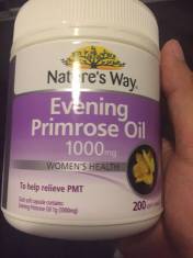 Tinh dầu hoa Anh Thảo Evening Primrose Oil Nature’s way 200 viên