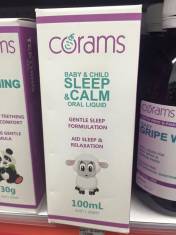 Giúp bé ngủ non,không quấy Corams Sleep & Calm 100ml