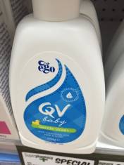 Sữa tắm baby Ego QV Baby Gentle Wash 250g