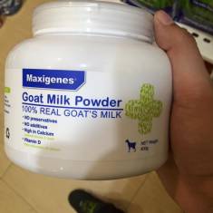 Sữa dê Maxigenes Goat Milk Powder 400g - 100% sữa dê nguyên chất