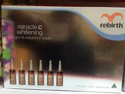 Bộ dưỡng trắng da collagen Rebirth Miracle C Whitening Maximum Gift Set 60mL.