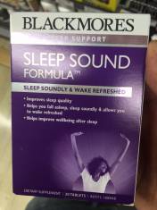 Hỗ trợ giấc ngủ Sleep Sound Formula Blackmores 30 viên