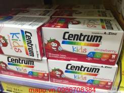 Vitamin tổng hợp cho bé Centrum Kids 60 viên