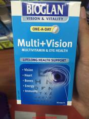 Vitamin tổng hợp + chất chống oxy hoá cho mắt và thị lực Multi + Vision Bioglan