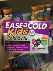 Vitamin giúp giảm nhẹ ốm đau, cảm cúm cho bé Ease a cold kids cold & flu.