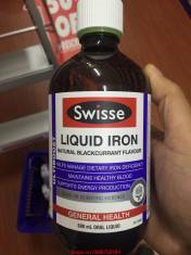 Bổ sung sắt cho cả gia đình Swisse Liquid Iron 500 ml