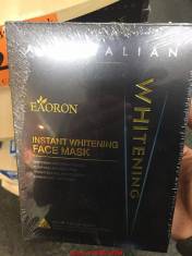 Mặt nạ trắng da Earon Instant whitening face mask.