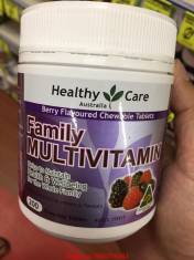 Vitamin tổng hợp Healthy care Family multivitamin 200 viên