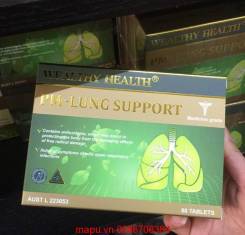 PM-LUNG SUPPORT WEALTHY HEALTH VITAMIN HỖ TRỢ CHO PHỔI.