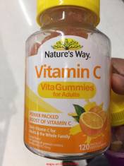 Kẹo dẻo Nature’s Way Vitamin C Vita-Gummies cho người lớn