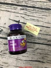 Vitamin tổng hợp cho trẻ biếng ăn - Blackmores Kids Multi 60 Viên