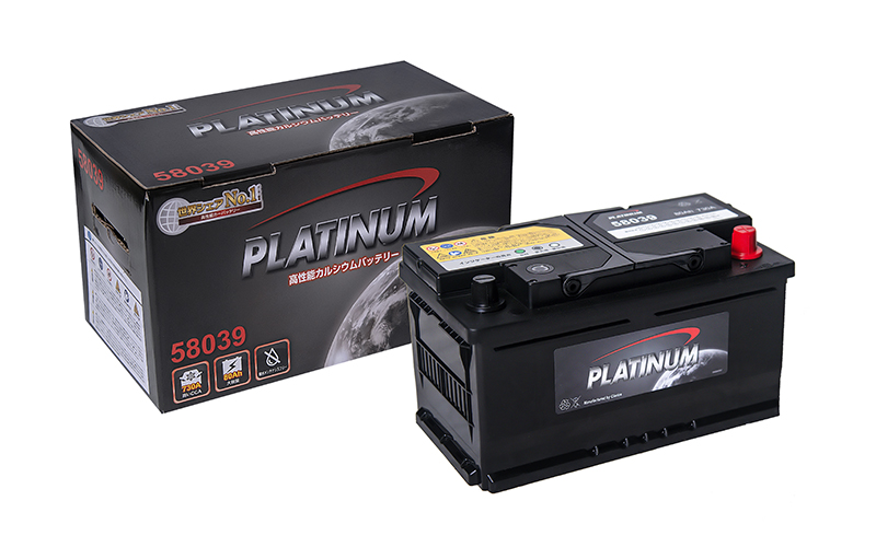 Ắc quy Cao cấp Platinum DIN58039 (DIN80, 12V - 80AH)